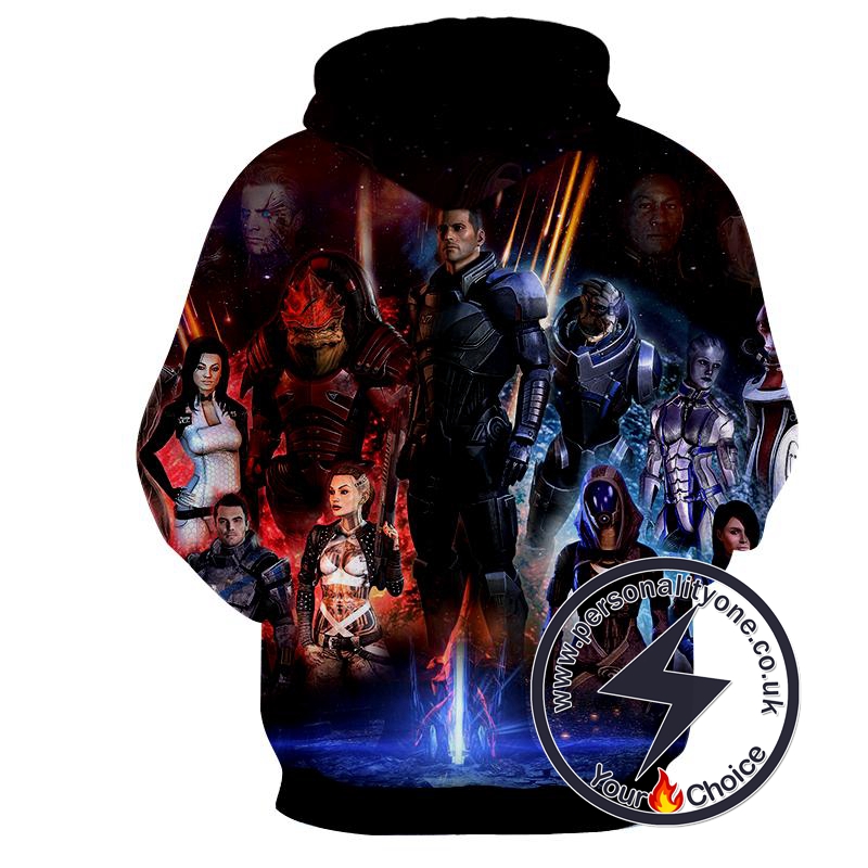 Mass Effect - Mass Effect Sweat Shirt - Mass Effect Hoodies